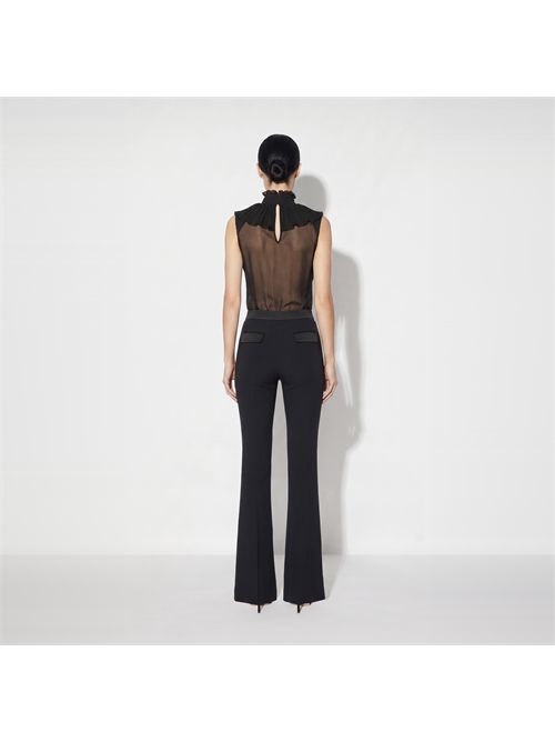 Body in georgette e pizzo ELISABETTA FRANCHI | CB01067E2/110
